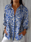Frederikke | Blusa Giardino Blu