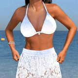 Bloom | Elegante Set Bikinis in Pizzo