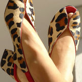 Luisa - Tacco con motivo leopardato