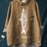 Lily | Maglietta Grafica Sardina
