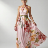 Amiel | Abito Maxi Floreale Leggero