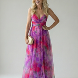 Isel | Abito Maxi Soft Wrap