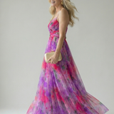 Isel | Abito Maxi Soft Wrap