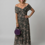 Calen | Vestito Midi Off Shoulder