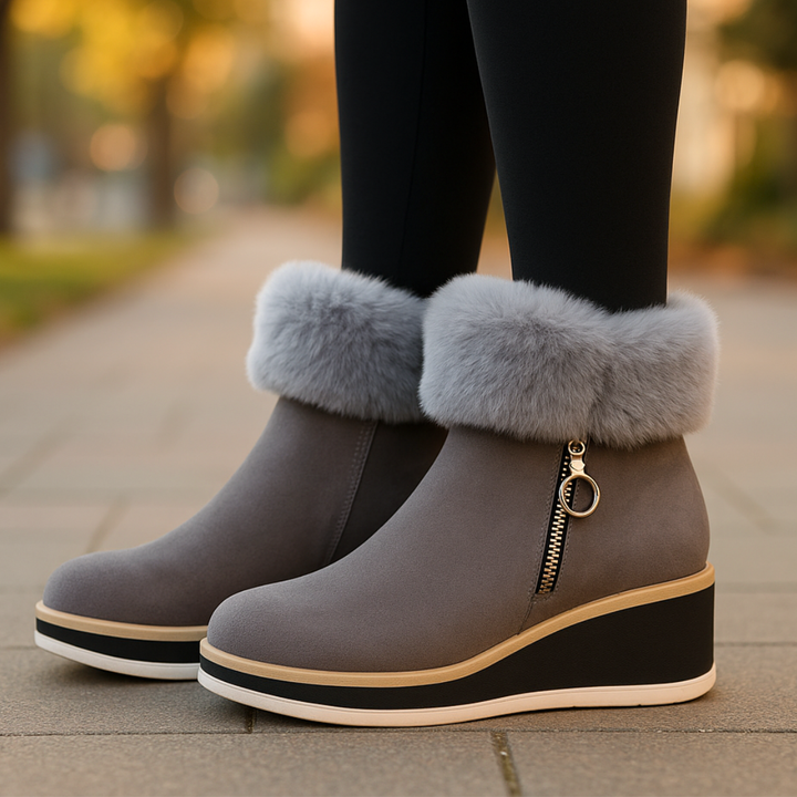 Alpine Avenue Fur Boots