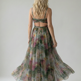 Isel | Abito Maxi Soft Wrap