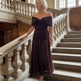 Calen | Vestito Midi Off Shoulder