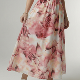 Sylin | Vestito Midi con Collo Halter Arricciato