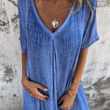 Violette™ | Abito Largo con Collo a V