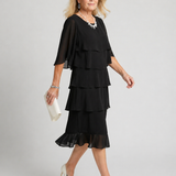 Clara | Abito midi in stile a strati