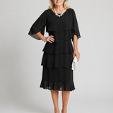 Clara | Abito midi in stile a strati