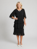 Clara | Abito midi in stile a strati