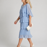 Clara | Abito midi in stile a strati