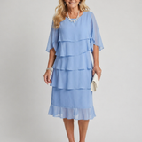 Clara | Abito midi in stile a strati