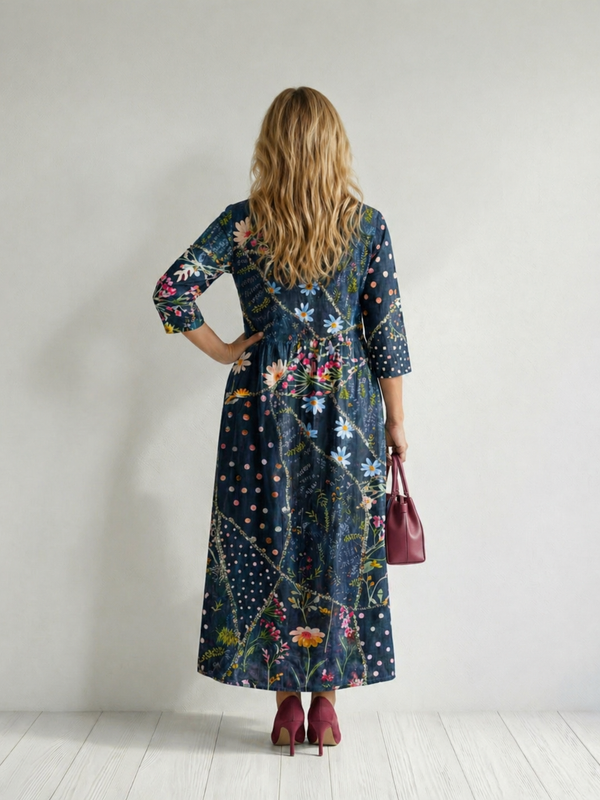Johanna | Abito Midi Floreale
