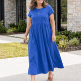Vestito Midi Relax con Tasche