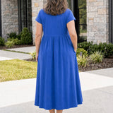 Vestito Midi Relax con Tasche