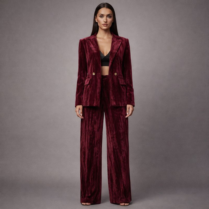 Ruby Velvet 2 Piece Set