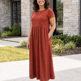Vestito Midi Relax con Tasche
