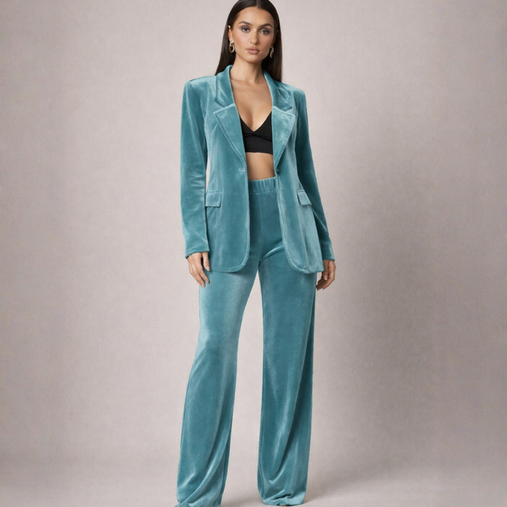 Valerie Velvet 2 Piece Set