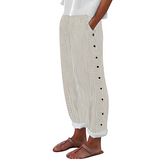 Dagny | Pantaloni Estivi Striati Eleganti