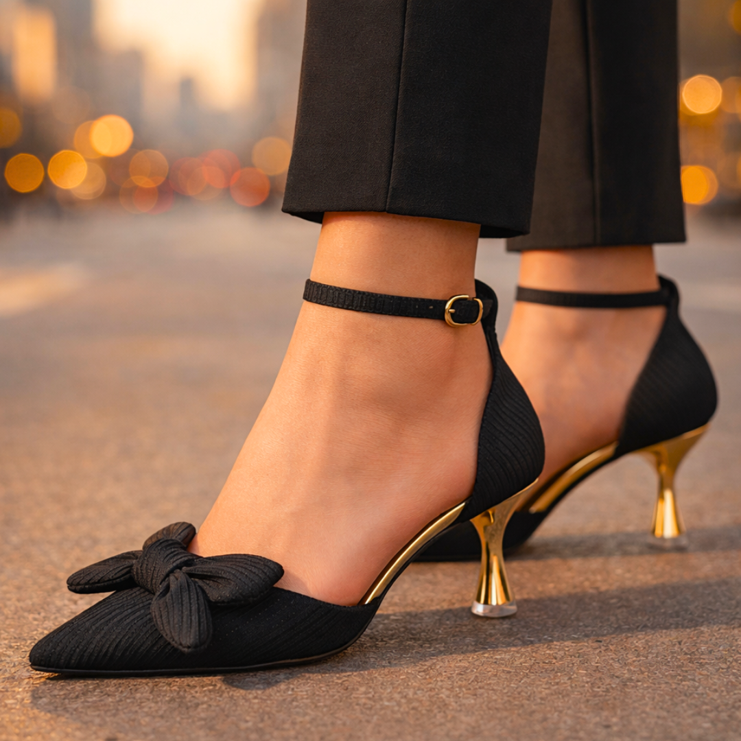 Seraphina Bow Heels