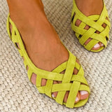 Caterina Sandali Intrecciati Colorati Comfort