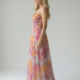 Isel | Abito Maxi Soft Wrap