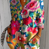 Anica | Blusa Artistica Vivace con Bottoni