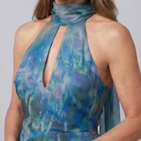 Juniper | Abito Maxi Senza Maniche con Collo a Halter