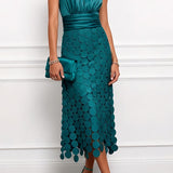 Abito midi Céline elegante da cerimonia