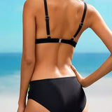 Costume da bagno a due pezzi con sfumature