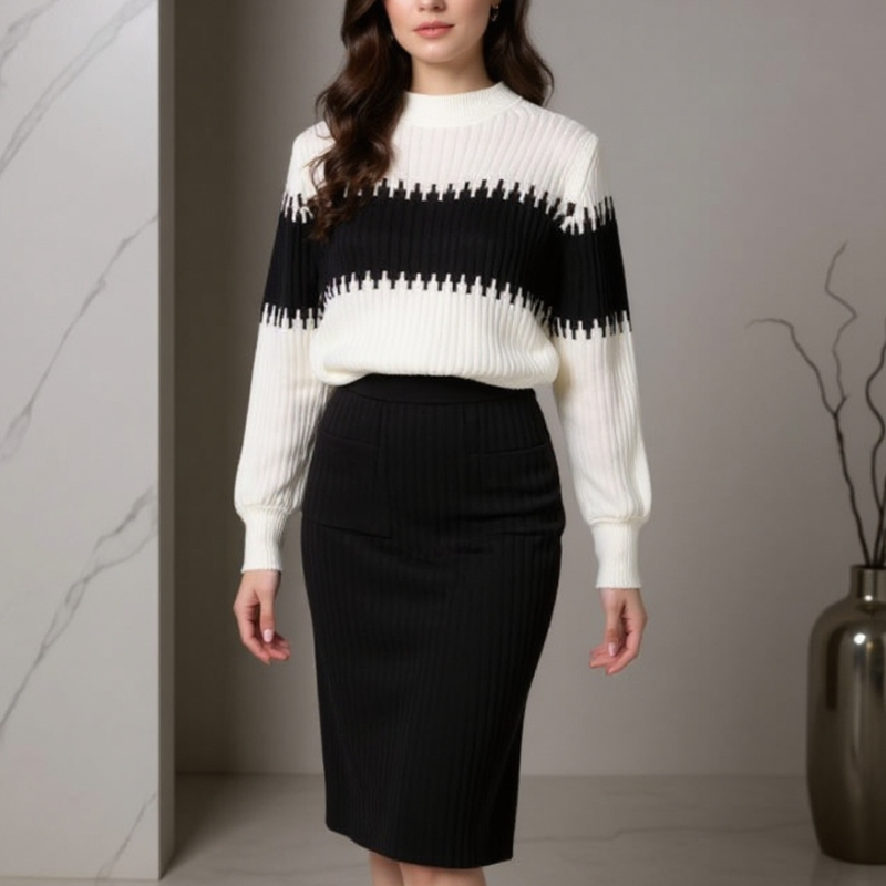 Madeline Knit  2-Piece Set