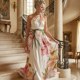 Amiel | Abito Maxi Floreale Leggero