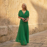 Sienna | Abito Verde Elegante