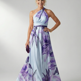 Amiel | Abito Maxi Floreale Leggero