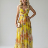 Isel | Abito Maxi Soft Wrap