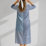 Doris | Abito midi patchwork