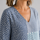 Doris | Abito midi patchwork