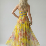 Isel | Abito Maxi Soft Wrap