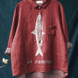 Lily | Maglietta Grafica Sardina
