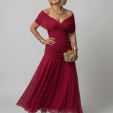 Calen | Vestito Midi Off Shoulder