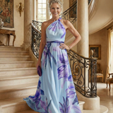 Amiel | Abito Maxi Floreale Leggero