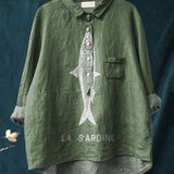 Lily | Maglietta Grafica Sardina
