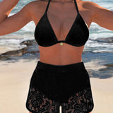 Bloom | Elegante Set Bikinis in Pizzo