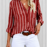 Lilac™ | Blusa a righe elegante