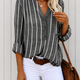 Lilac™ | Blusa a righe elegante