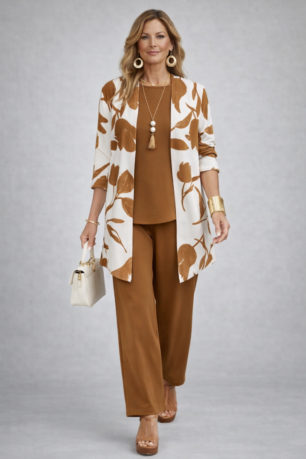 Elaira | Cardigan top and pants set