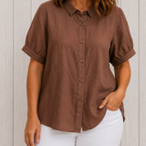 Pamela™ | Camicia Casual con Bottoni