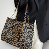 Leonara | Borsa a Tracolla con Stampa Leopardo